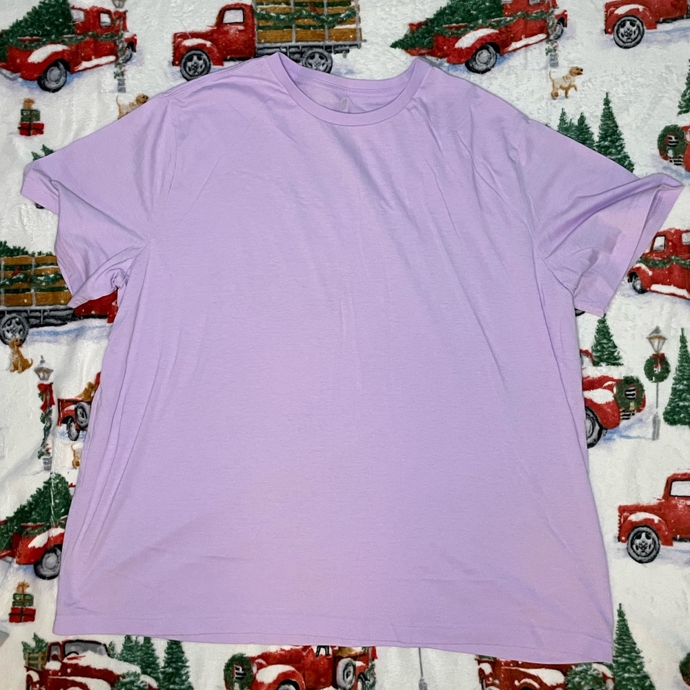 George Light Puprle/Pink Short Sleeve T-Shirt {Size 3XL}
